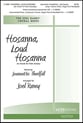 Hosanna, Loud Hosanna SATB choral sheet music cover